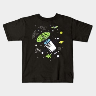 Space Wave Propagation Kids T-Shirt